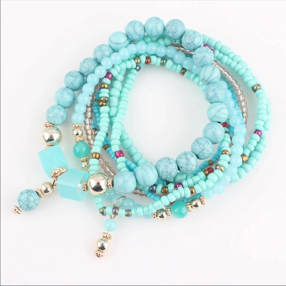 ‼️SALE‼️Bohemian Style Beaded Bracelets - Picture 4 of 4